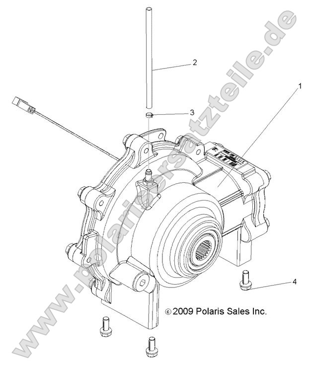 Drive Train, Front Gearcase