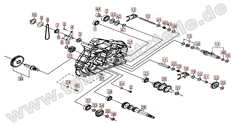 Motorgehäuse links (2)