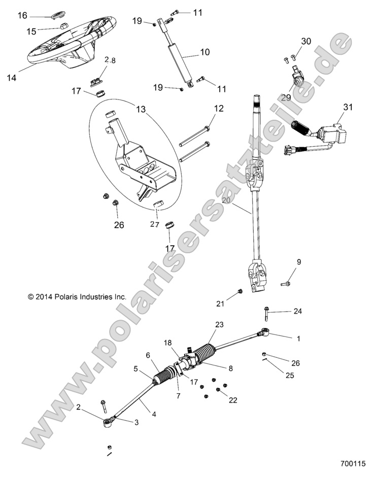 Steering, Steering Asm.