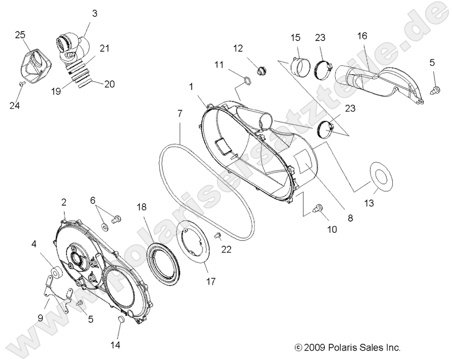 BODY, CLUTCH COVER BODY, CLUTCH COVER