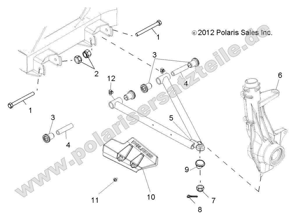 Suspension, A-Arm and Strut Mounting