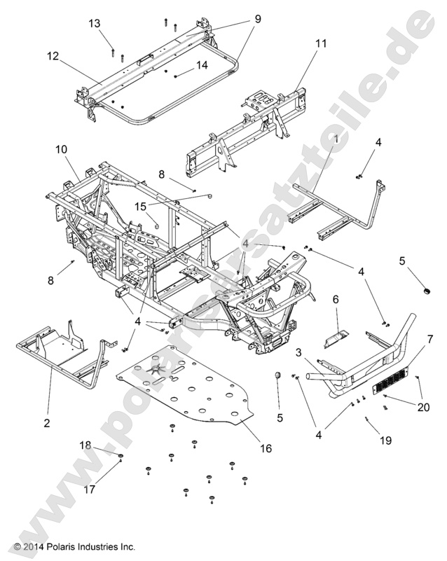Chassis, Frame and Front Bumper Chassis, Frame and Front Bumper