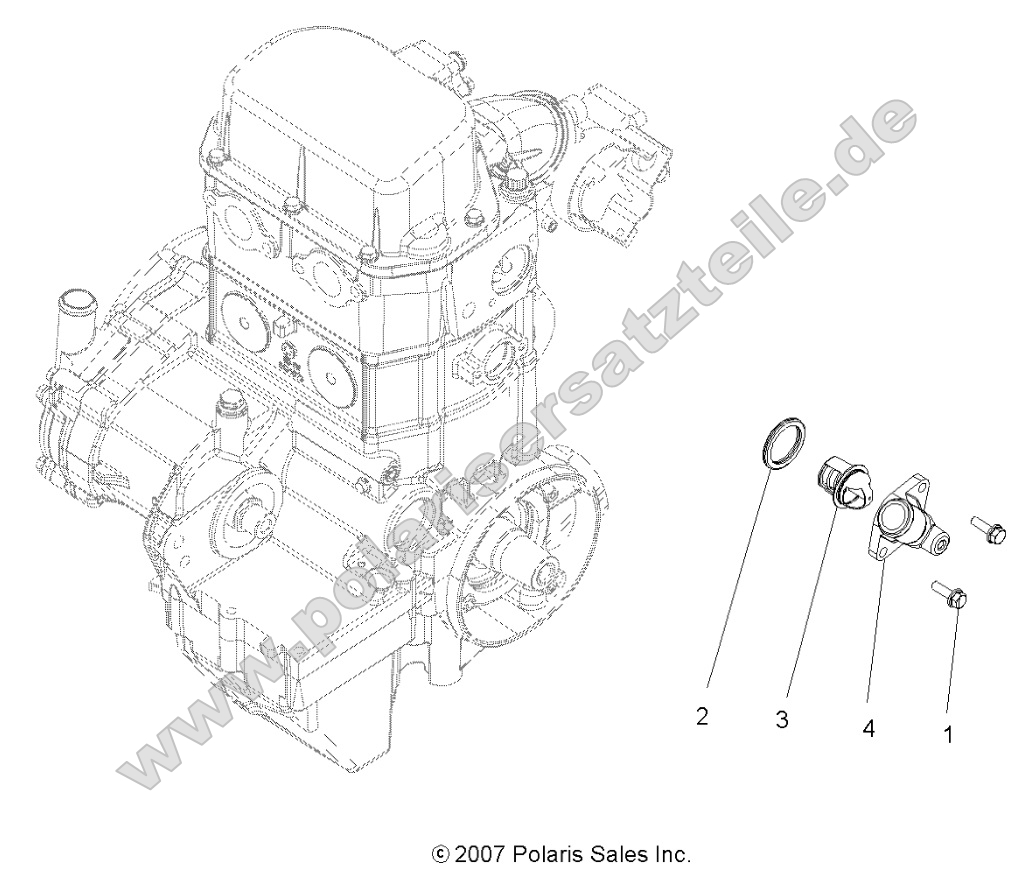 Engine, Cooling System Thermostat