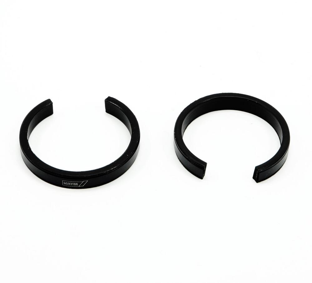 TMP Racing Gabel Federweg Hubindikator Set - 30-33 mm - schwarz