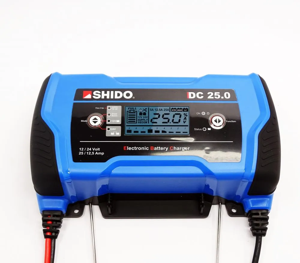 Shido_DC_250_Batterieladegeraet_12V___24V__5A__125A__25A_fuer_Blei_Saeure___Lithium_Batterie__7290__1_neu Shido DC 25.0 Batterieladegerät 12V + 24V 5A / 12.5A / 25A für Blei-Säure + Lithium Batterie