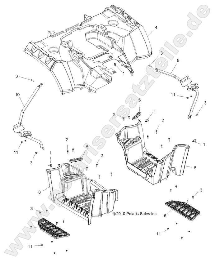 BODY, REAR CAB and FOOTWELL BODY, REAR CAB and FOOTWELL