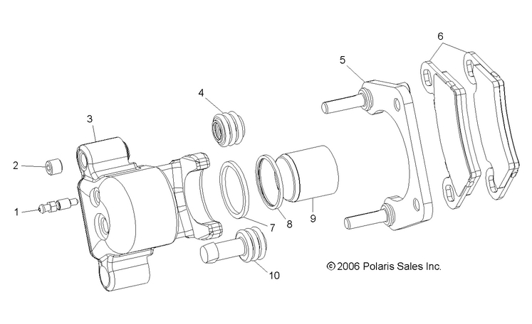 Brakes, Rear Caliper Brakes, Rear Caliper