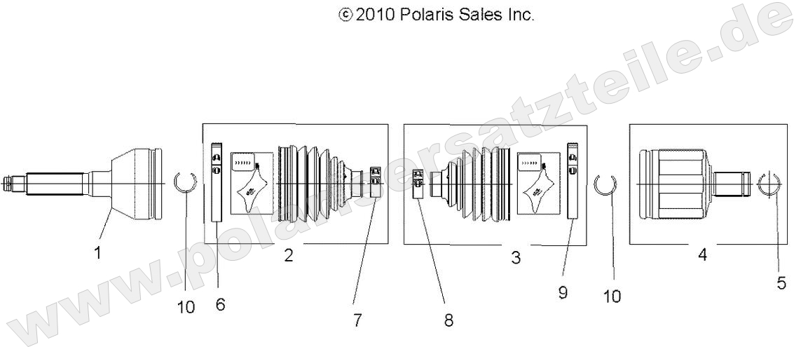 DRIVE TRAIN, FRONT DRIVE SHAFT DRIVE TRAIN, FRONT DRIVE SHAFT