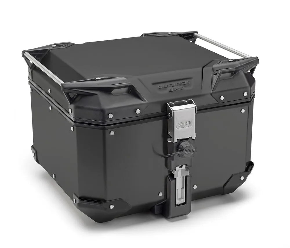 Givi Monokey Trekker Outback OBKE42B Alu Topcase Black Line - 42 Liter - schwarz