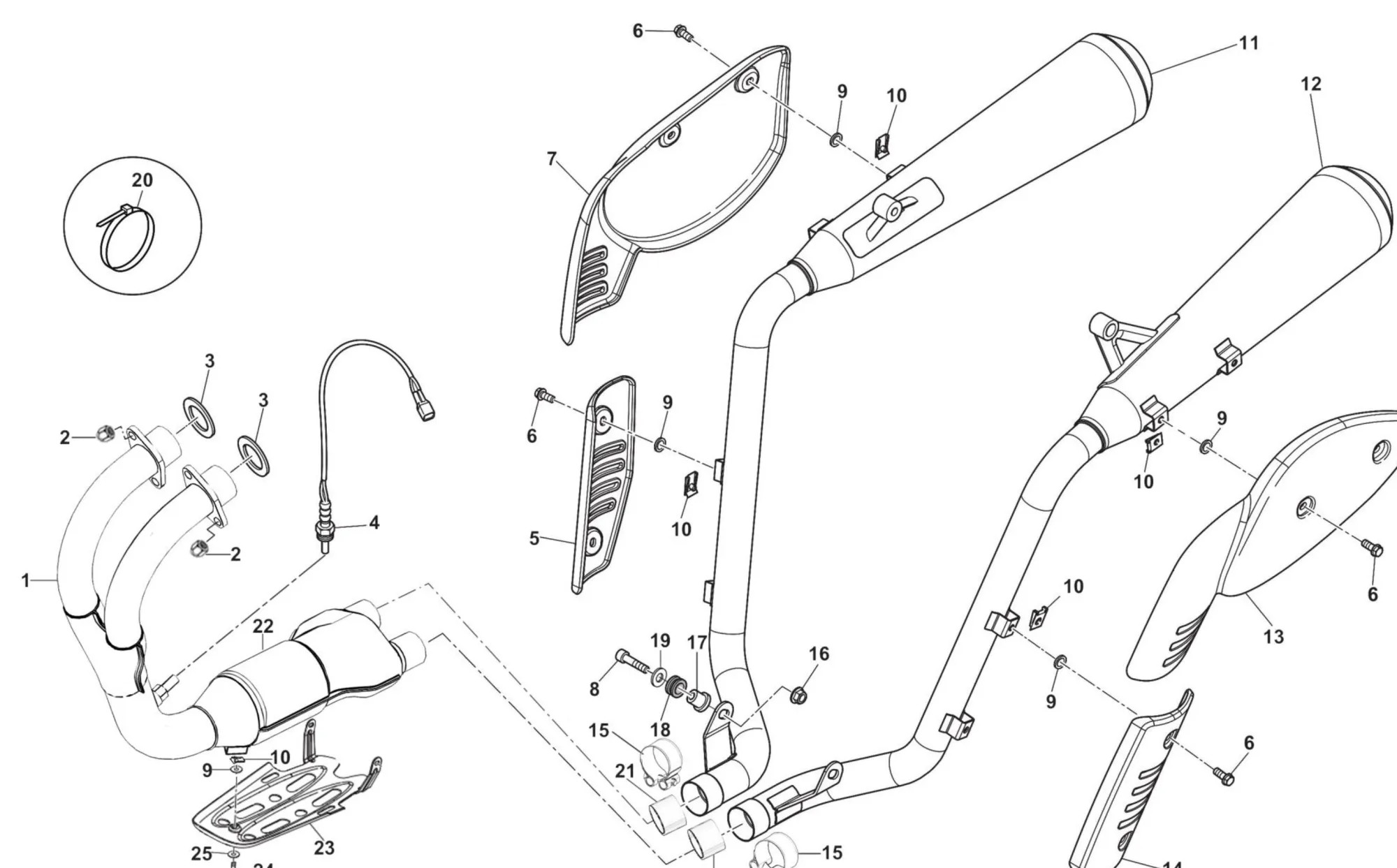 Auspuffsystem Auspuffsystem