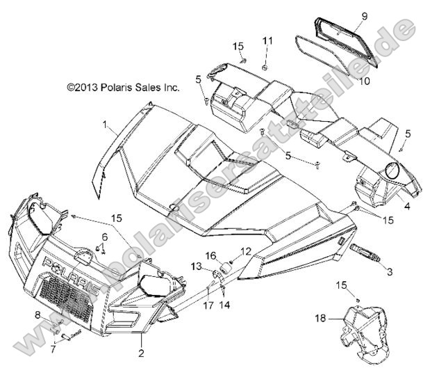 Body, Hood, Dash and Grill