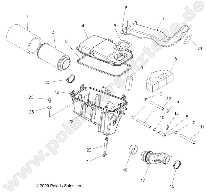 ENGINE, AIR INTAKE SYSTEM ENGINE, AIR INTAKE SYSTEM