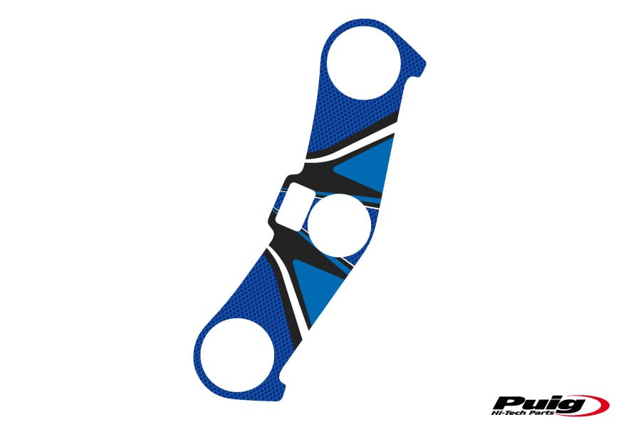 PUIG GABELBRÜCKEN-PROTEKTOR KAWASAKI ZX6R 03-04 F/BLAU - 6945A