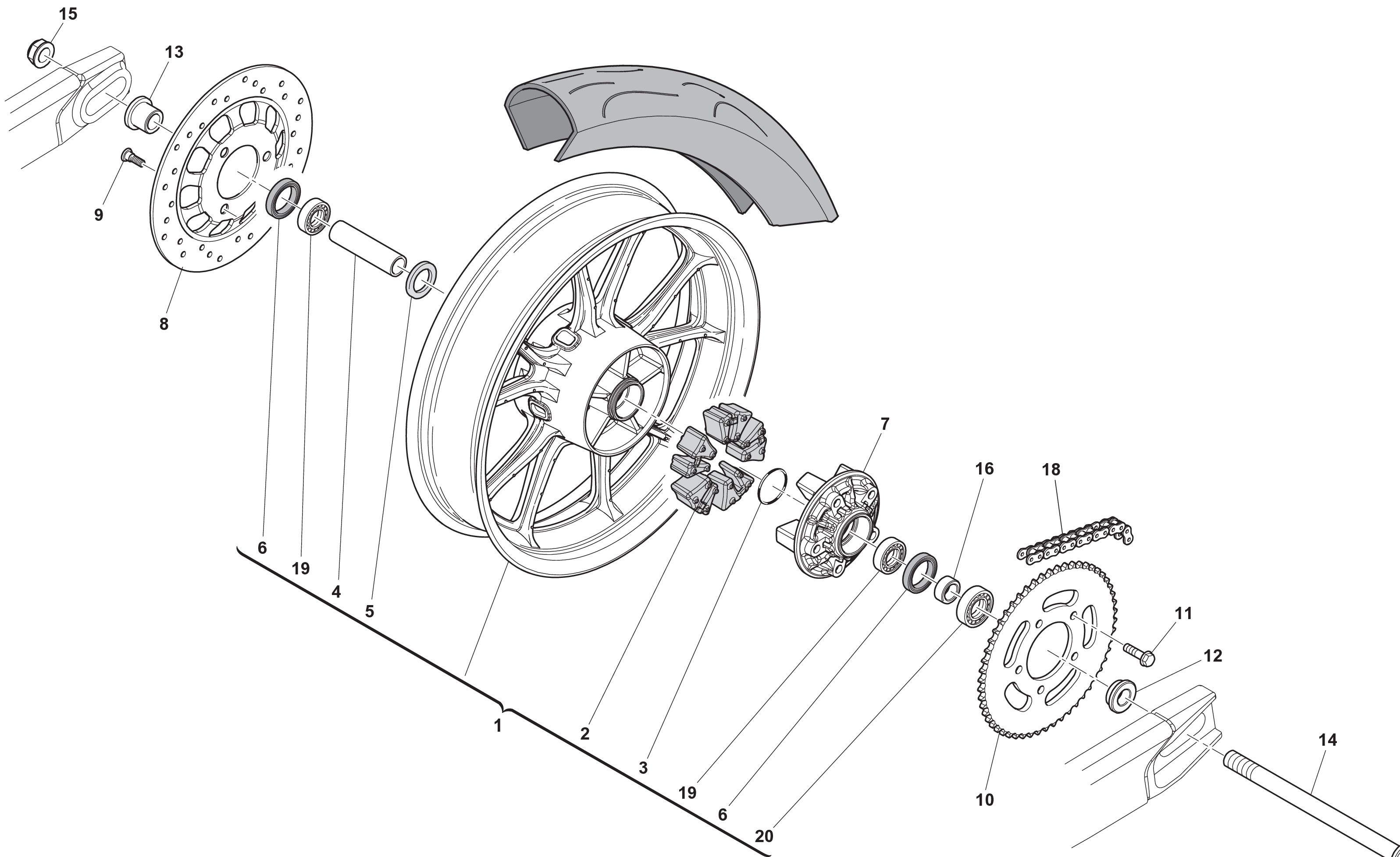 Hinterrad SM Hinterrad SM