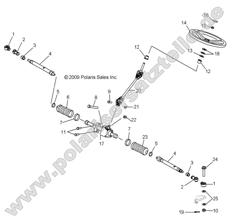Steering, Steering Asm.