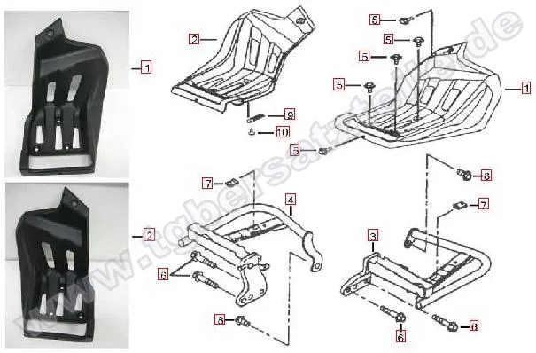 Fußstütze Fußstütze