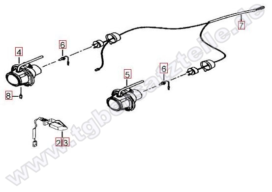 Scheinwerfer-Blinker vorne