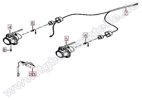 Scheinwerfer-Blinker vorne