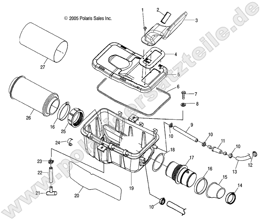 ENGINE, AIR INTAKE SYSTEM ENGINE, AIR INTAKE SYSTEM