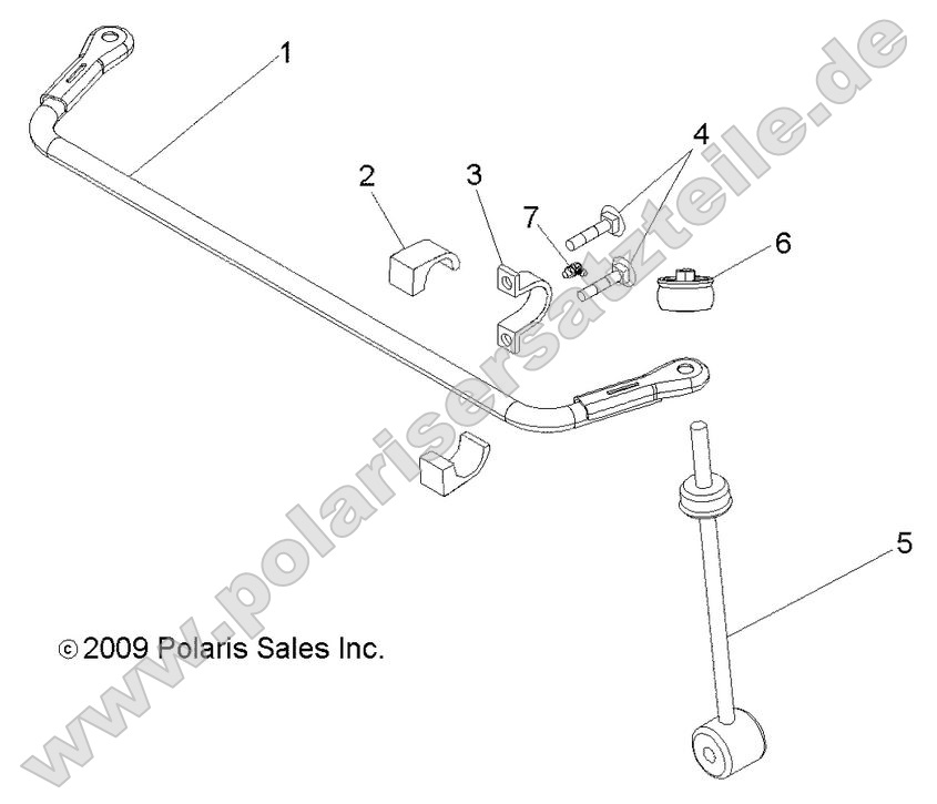 Suspension, Rear Stabilizer Bar