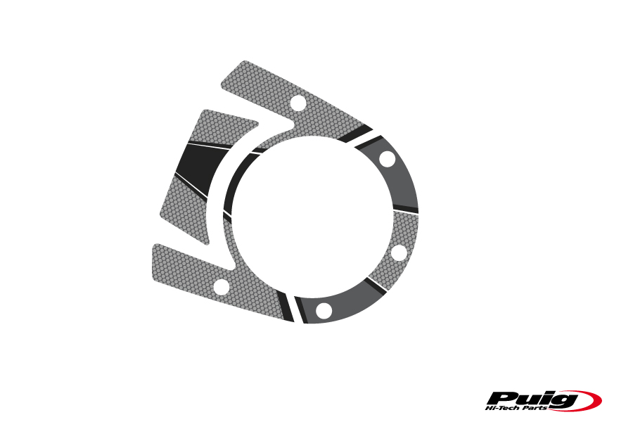 PUIG GABELBRÜCKEN-PROTEKTOR DUCATI DIAVEL 11-18 F/GRAU - 6979U