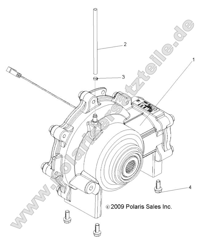 Drive Train, Front Gearcase