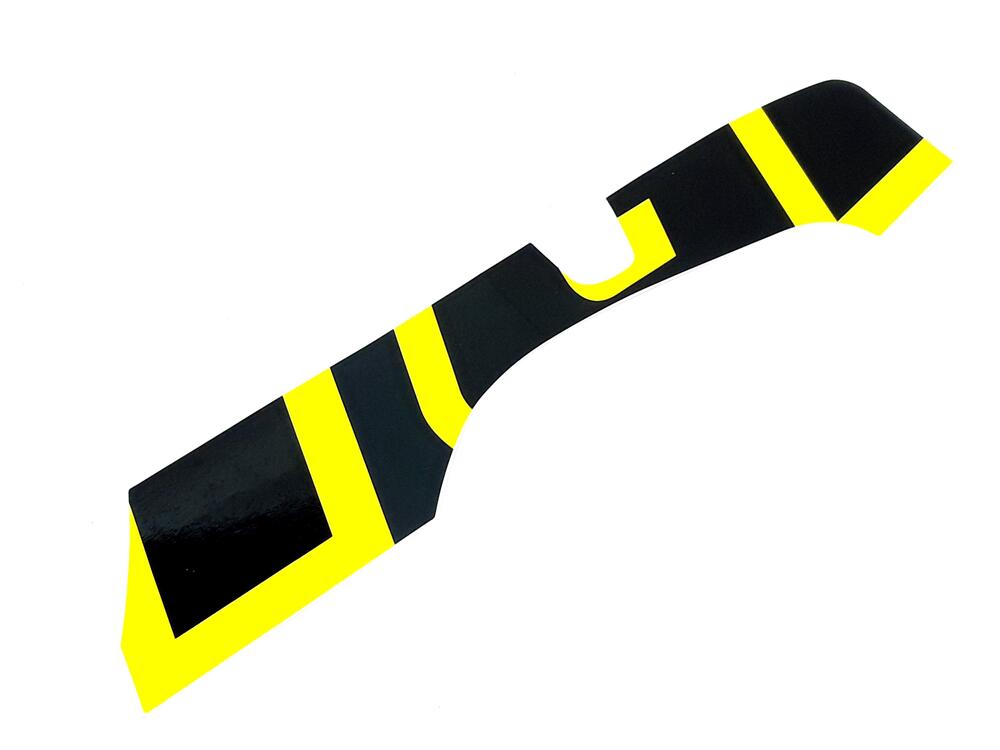 TGB Aufkleber 1 Seitenverkleidung re. schwarz-matt / gelb - 536908SY