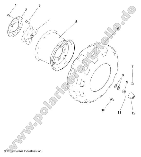 Wheels, Rear Wheels, Rear