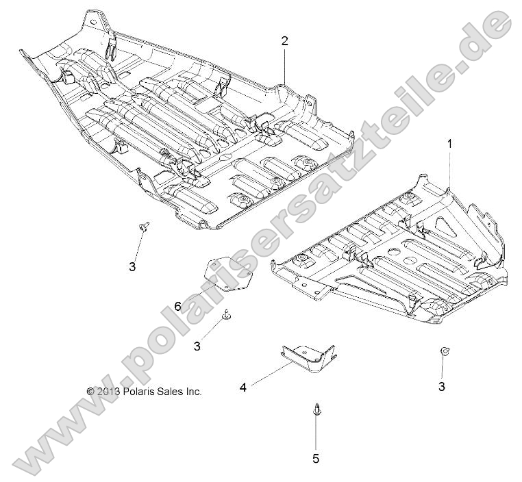 Body, Skid Plates Body, Skid Plates