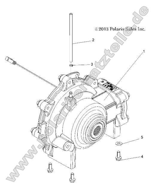Drive Train, Front Gearcase