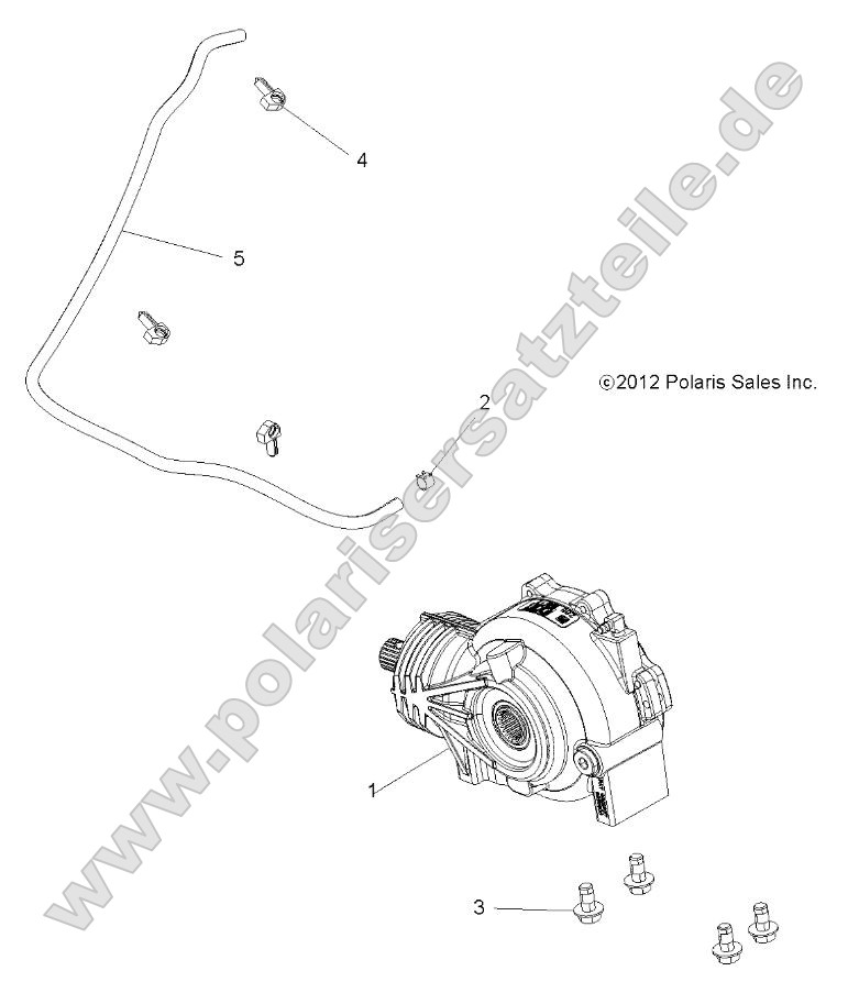 Drive Train, Front Gearcase Mounting