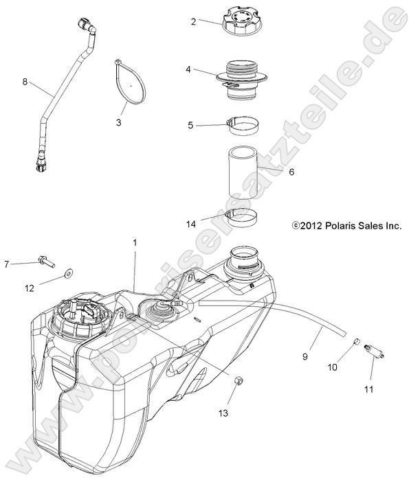 BODY, FUEL TANK BODY, FUEL TANK