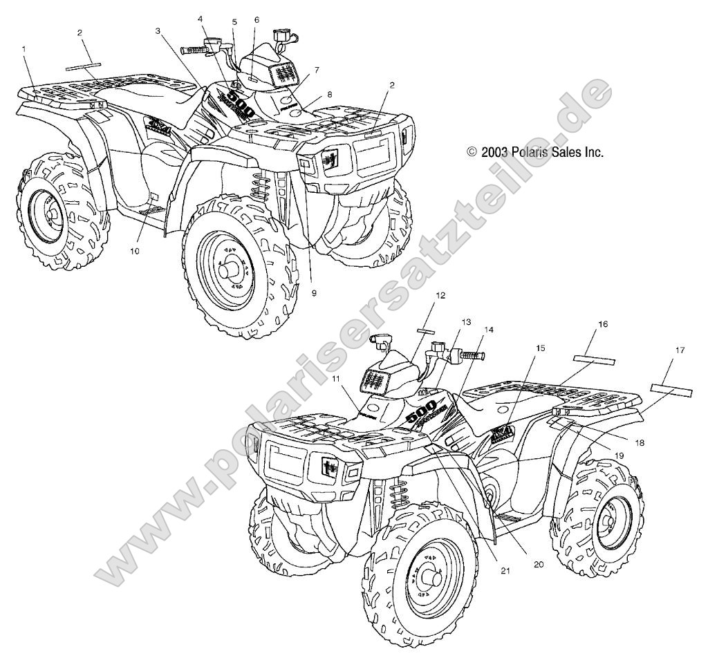 Decals (4987288728A11) Decals (4987288728A11)