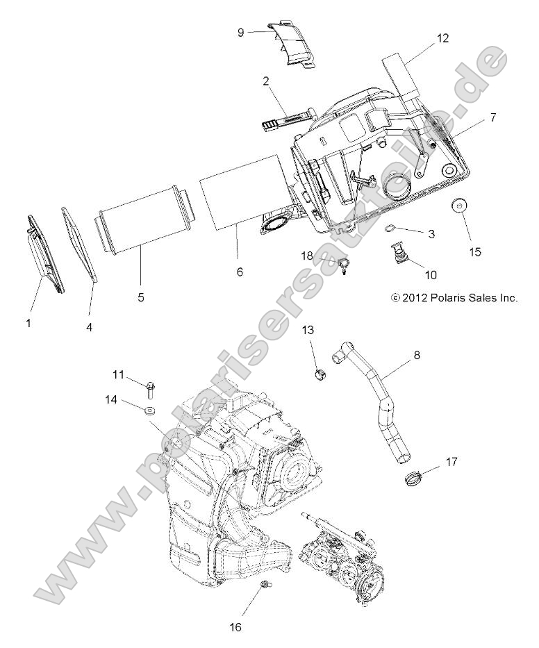 Engine, Air Intake Engine, Air Intake