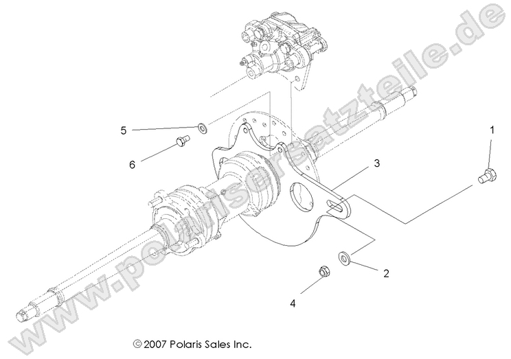 BRAKES, REAR CALIPER MOUNTING BRAKES, REAR CALIPER MOUNTING