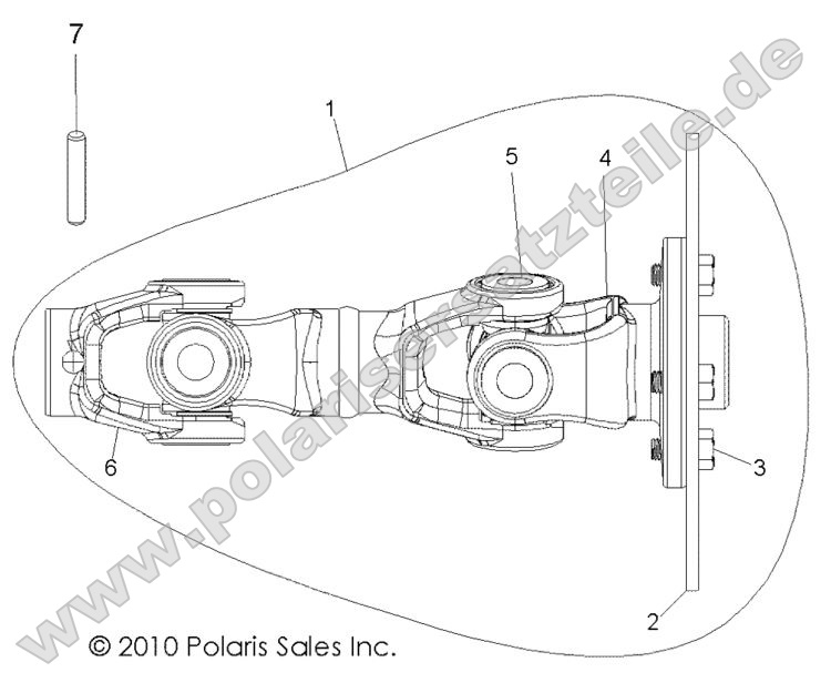 Drive Train, Rear Prop Shaft
