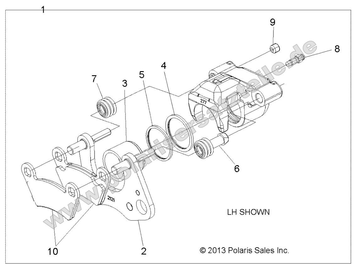 Brakes, Caliper, Front