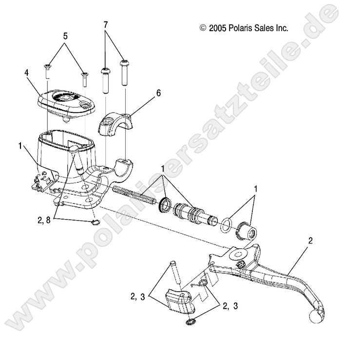 BRAKES, FRONT BRAKE LEVER and MASTER CYLINDER BRAKES, FRONT BRAKE LEVER and MASTER CYLINDER