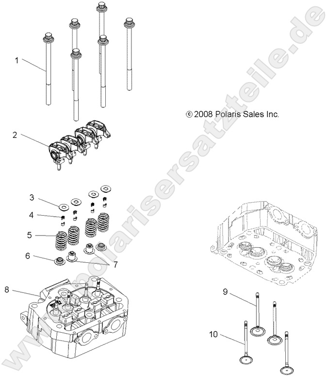 ENGINE, VALVES ENGINE, VALVES