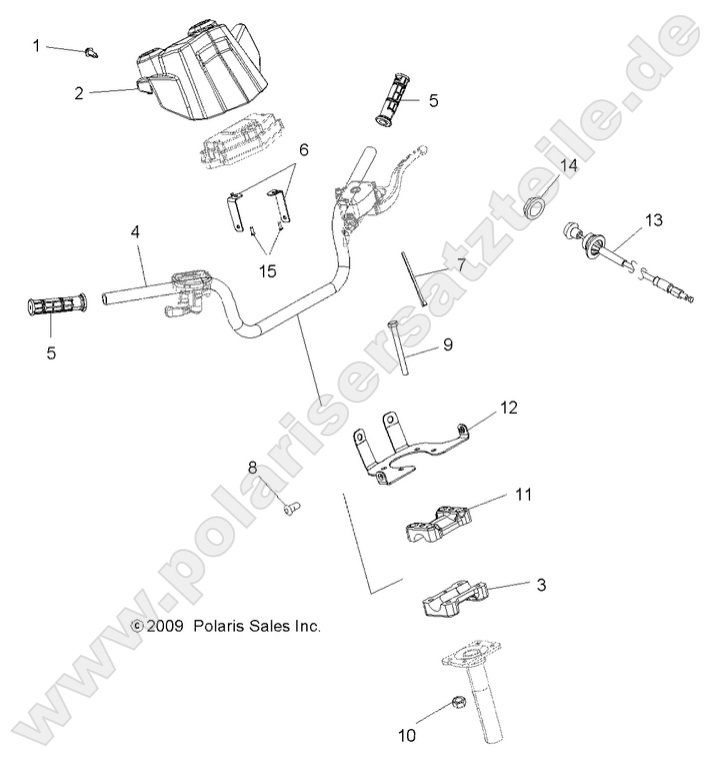 STEERING, HANDLEBAR and CONTROLS STEERING, HANDLEBAR and CONTROLS