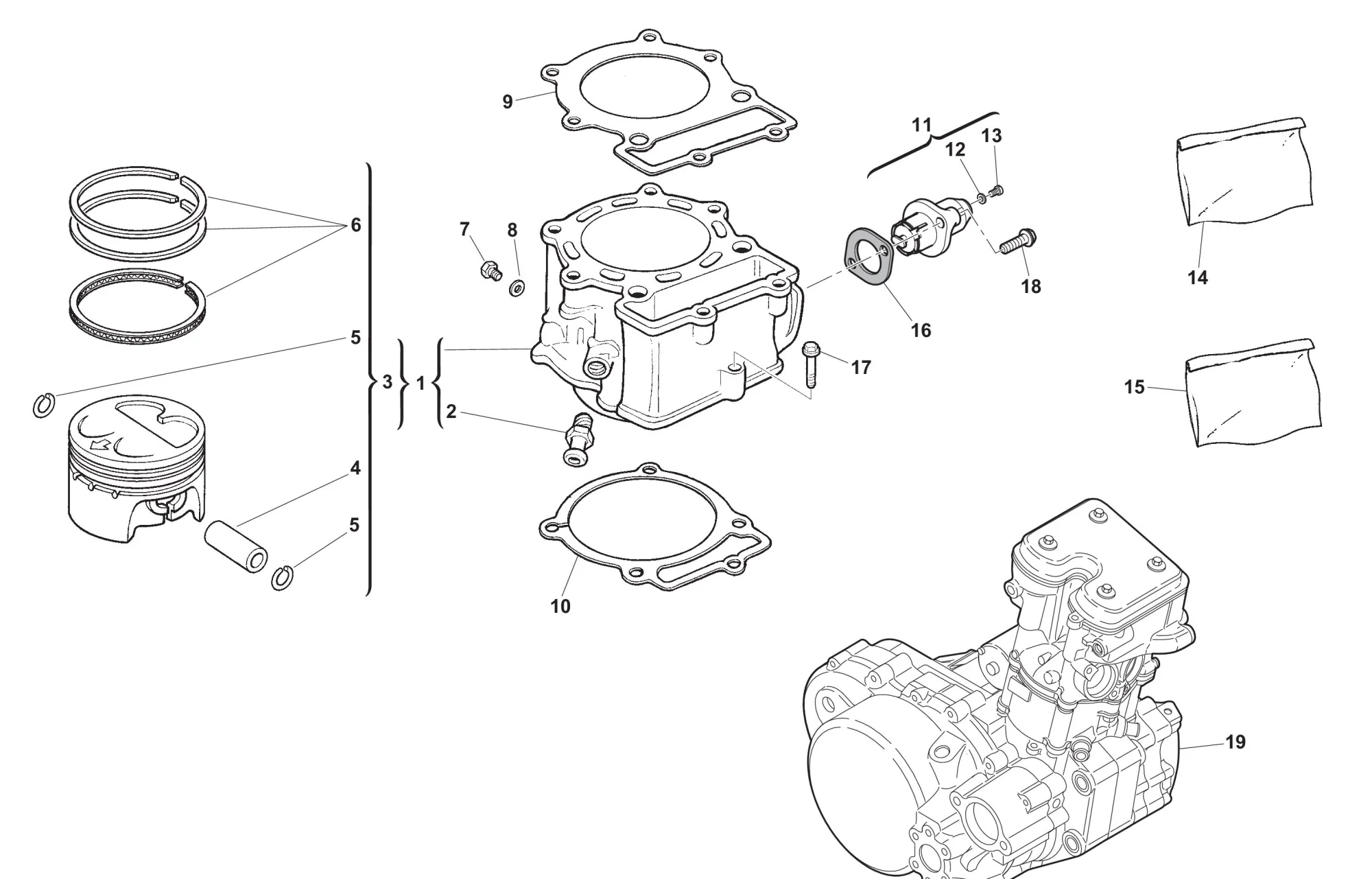 Zylinder - Kolben Zylinder - Kolben