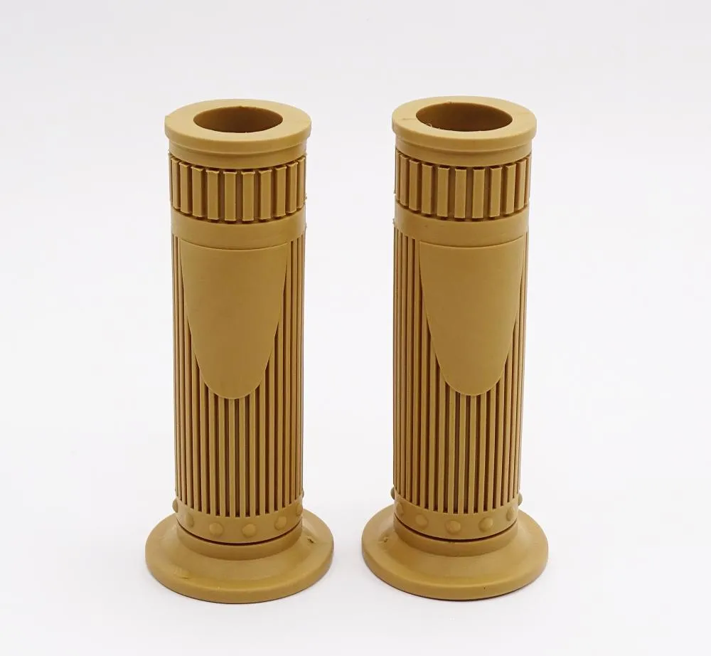 TMP Motorrad modern Urban City Lenkergriffe hellbraun