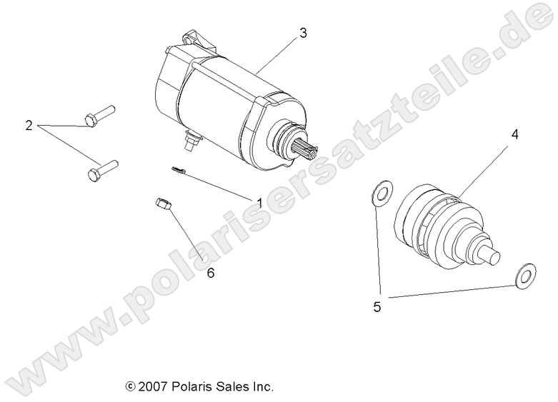 ENGINE, STARTING MOTOR ENGINE, STARTING MOTOR