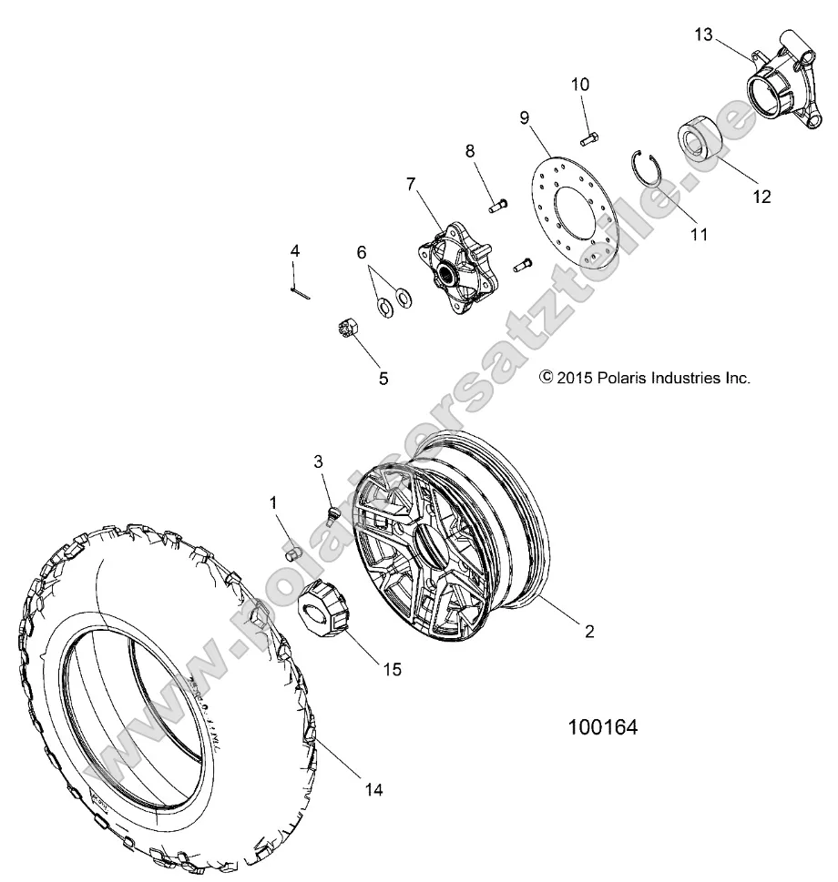 Wheels, Rear (100164) Wheels, Rear (100164)