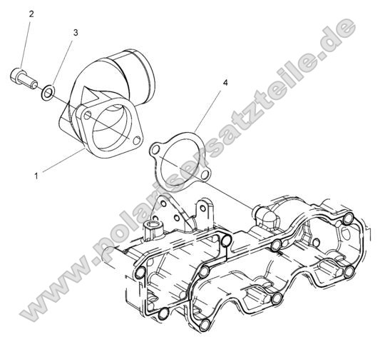 Engine, Inlet Elbow Engine, Inlet Elbow