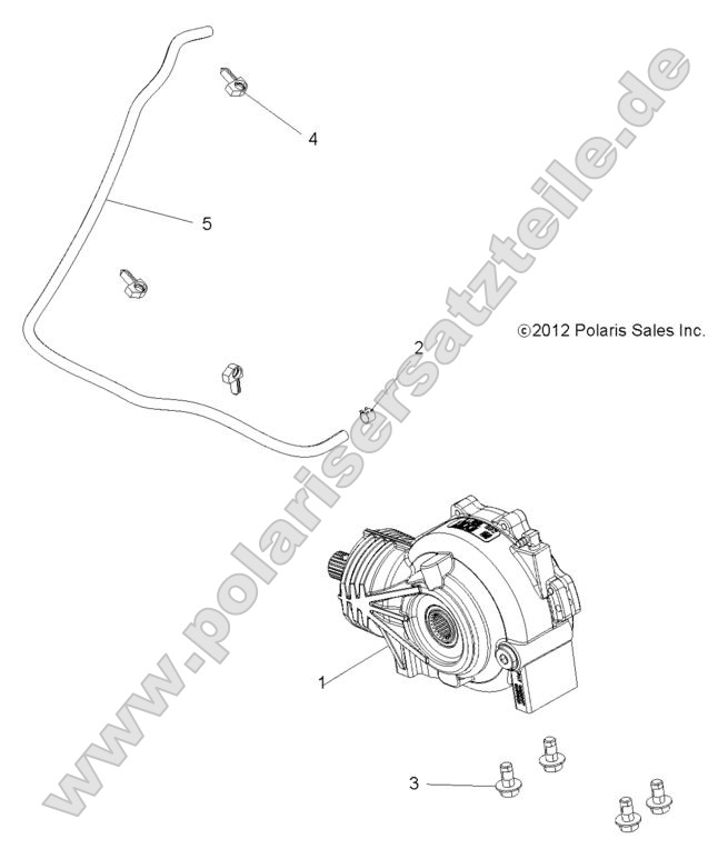 Drive Train, Front Gearcase Mounting