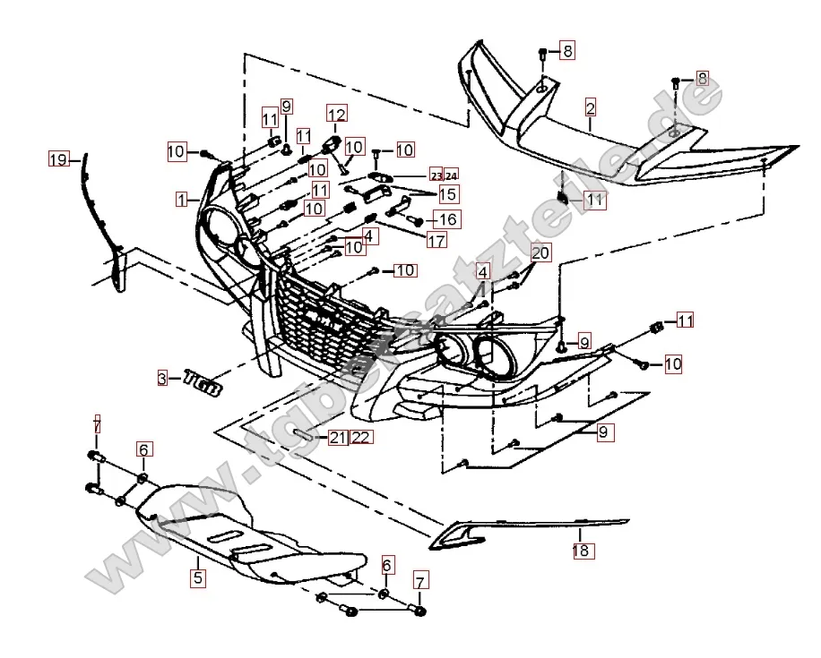 Stoßstange vorne Stoßstange vorne