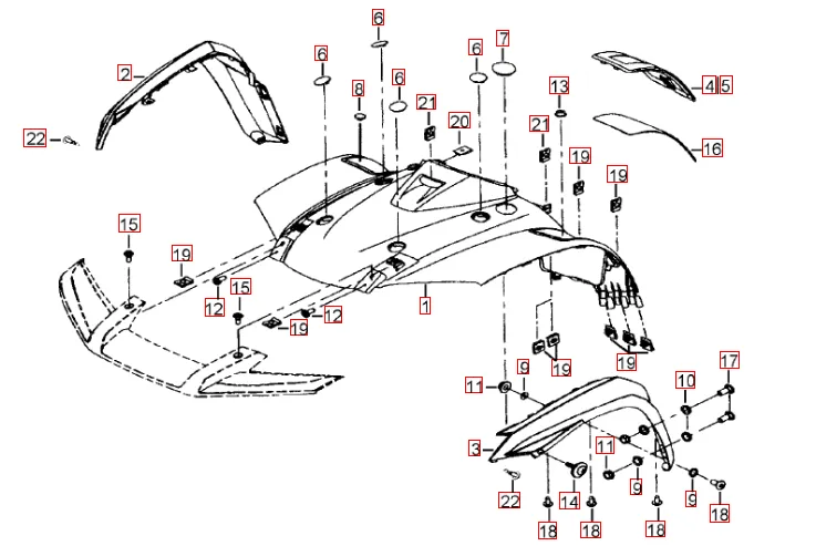 Frontverkleidung Frontverkleidung