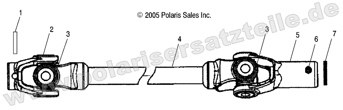 PROP SHAFT, FRONT PROP SHAFT, FRONT