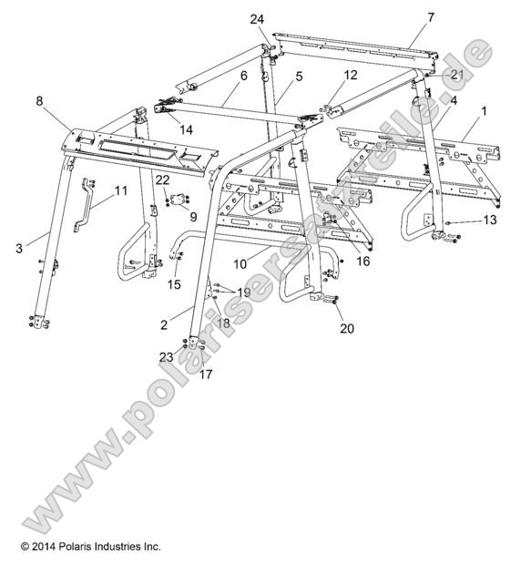 Chassis, Cab Frame Chassis, Cab Frame